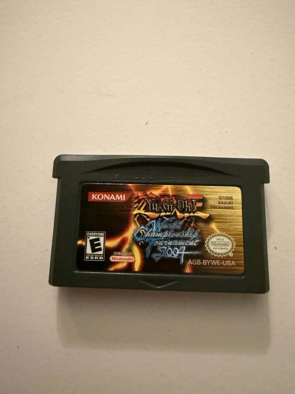 Konami Yu-Gi-Oh! World Championship Tournament 2004 Game Boy Advance GBA